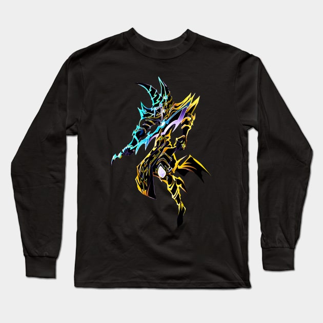 Dark paladin Long Sleeve T-Shirt by Sandee15